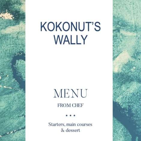 Food onboard Kokonut’s Wally # 1