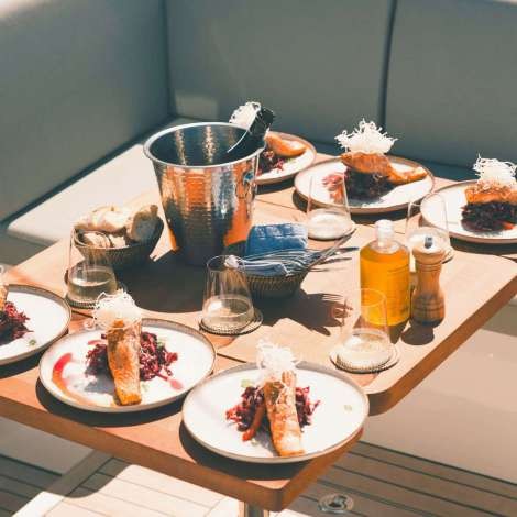 Food onboard MYMLAN II # 8