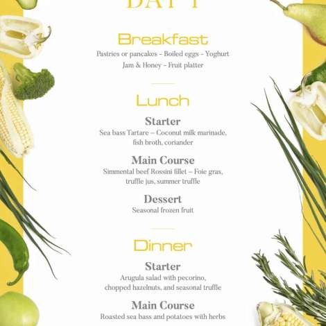 Food onboard Quantum # 2