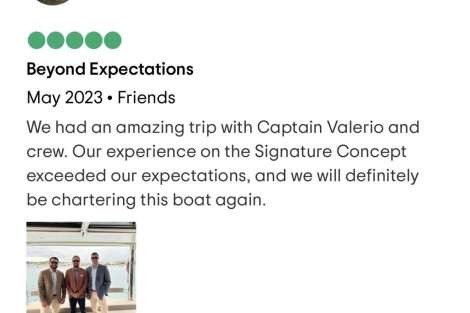 Review img # 8 of the yacht Signature Concept