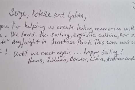 Review img # 20 of the yacht The Blue Dream